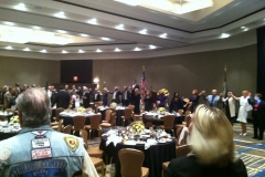 Eric singing for Gold Star Families